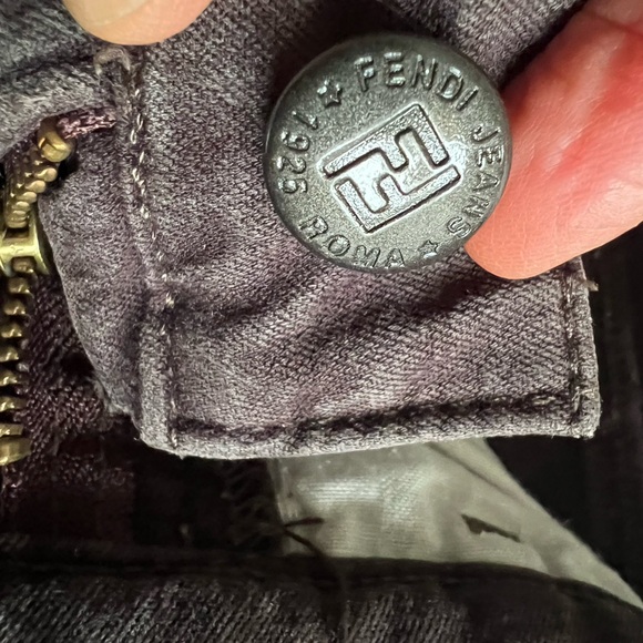 Vintage Authentic Fendi Jeans size 28 - Picture 3 of 14